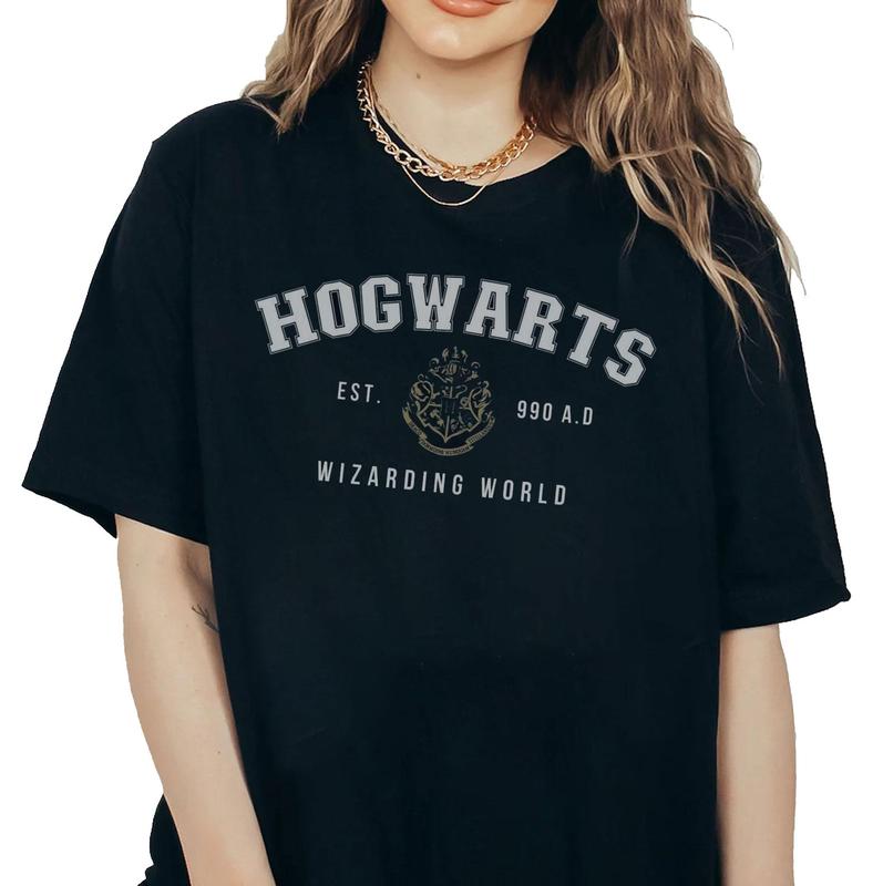 Hogwarts Sweatshirt, Magical Wizard Castle Book Sweatshirt, Witch Shirt, Bookish Reading Magic Shirt, Bookish... (Image 3)