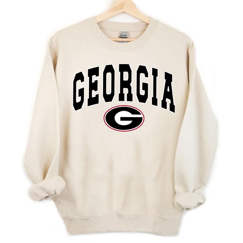 Georgia Bulldogs NCAA Football Vintage Shirts, Graphic University of Georgia NCAA Basketball Team Shirt, Gift Top Unisex Cotton Shirt For Sport Fan, Men, Women