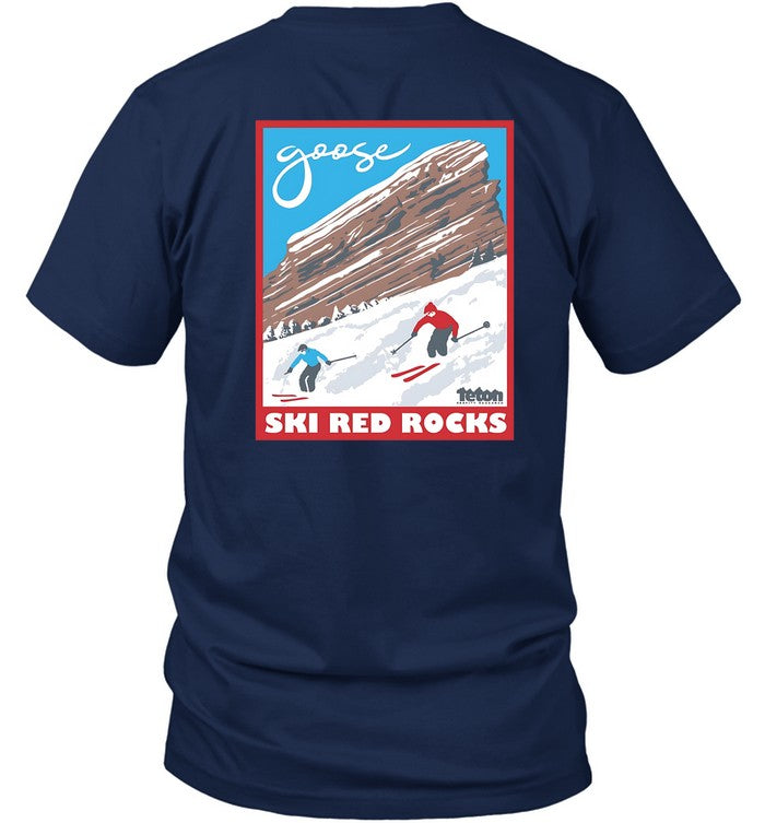Goose Ski Red Rocks Tour Oct 5-6, 2023 Red Rocks Amphitheatre Shirt