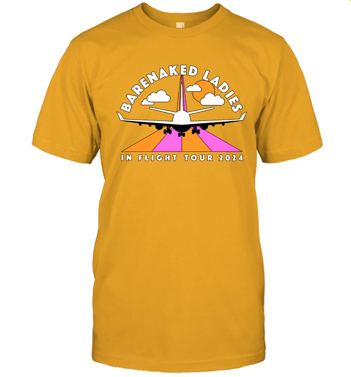 In Flight Tour 2024 Barenaked Ladies Shirt