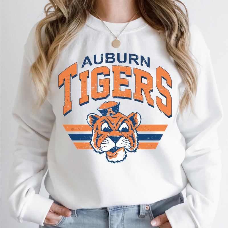All Team Vintage Football NCAA Sweatshirt White, Vintage Sweatshirt NCAA, Classic Sport Sweatshirt, Gifts For Football Fan Sport