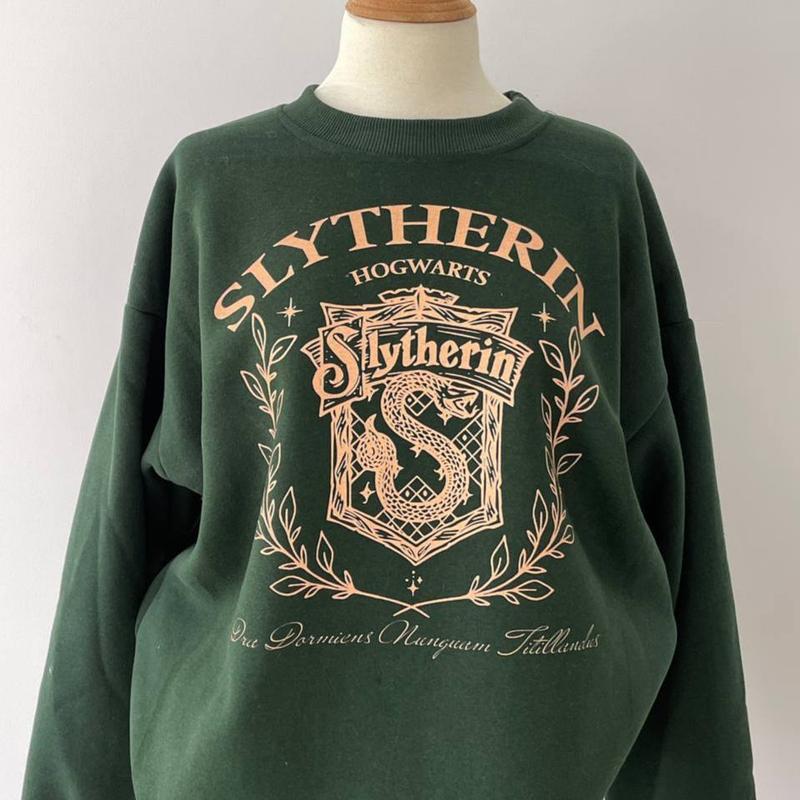 HP Vintage Wizard  Houses Sweatshirt, Wizard Houses Unisex Shirt, Potterhead Shirt, Hogwarts Hoodie, gift for fan, Cotton Fit, For Men, Womenswear pot