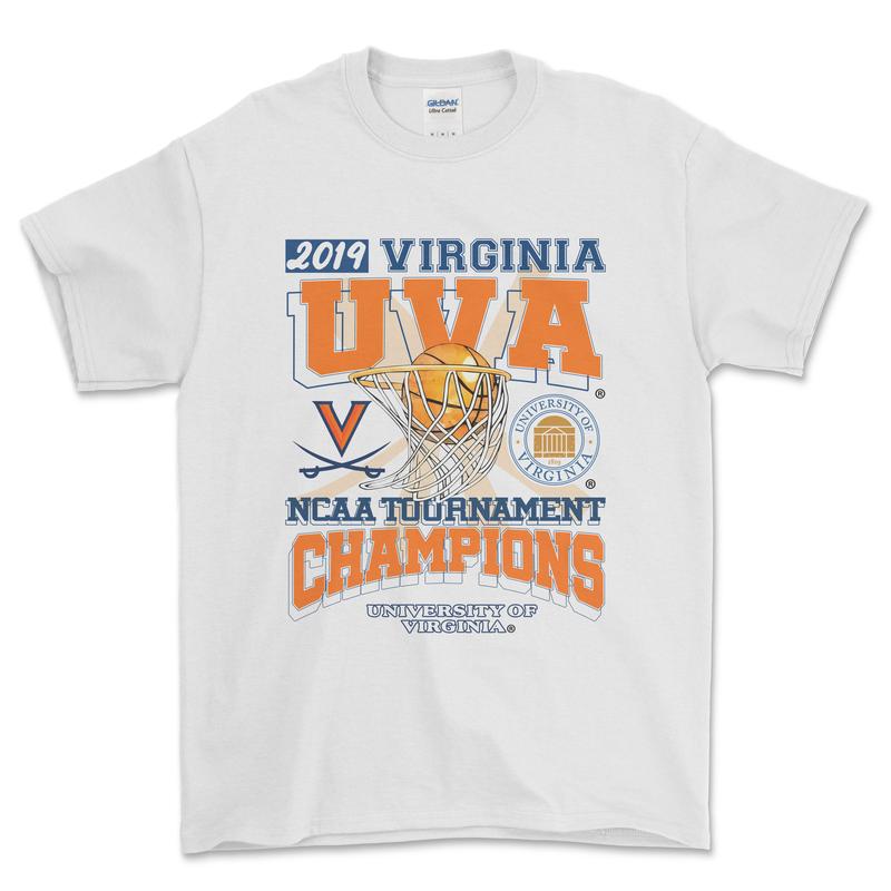 2019 NCAA Tournament Virginia T-Shirt, graphic vintage sports tees for men