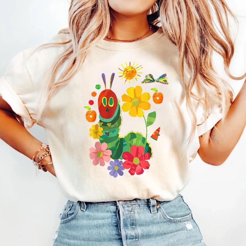 Hungry Caterpillar Transformation Back To School Book Shirt, Children's Books Teacher Gift For Book Lover, Gift... (Image 1)