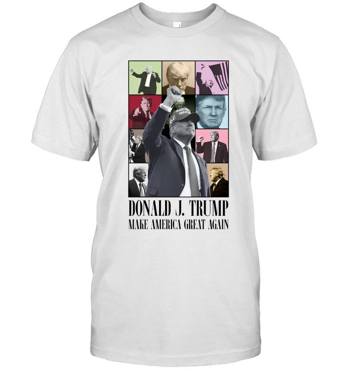 Donald Trump Make America Great Again Era Tour 2024 Tee