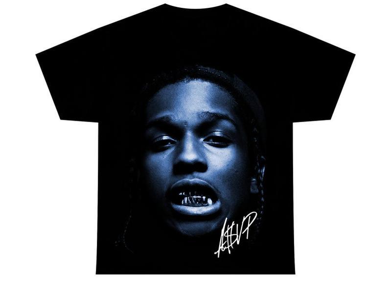 ASAP ROCKY T-SHIRT  Rare Concert Merch Rap Tee  Hip Hop Graphic Tour Rap Style Rihanna Drake Travis Scott Type - Unisex T-Shirt, Long Tee, Hoodie, Swe