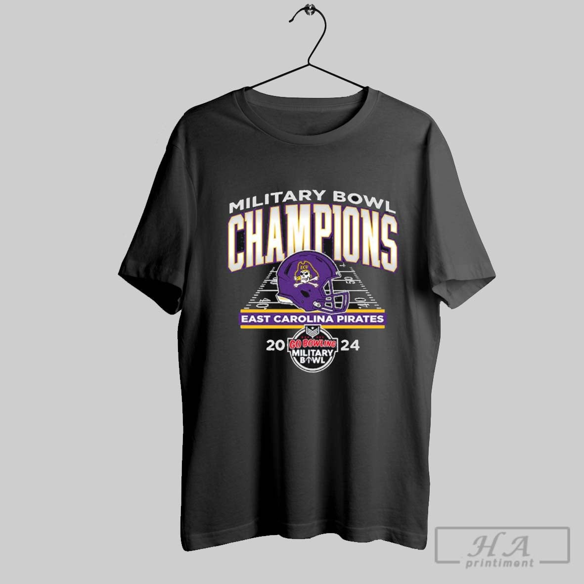Official Military Bowl Champions East Carolina Pirates Win Nc State Wolfpack Gobowling Military Bowl 2024 T Shirt Hoodie...