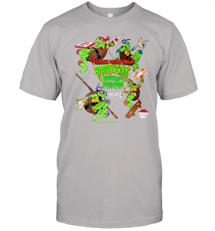 Pizza Hut Teenage Mutant Ninja Turtles Mutant Mayhem See The Movie Shirt