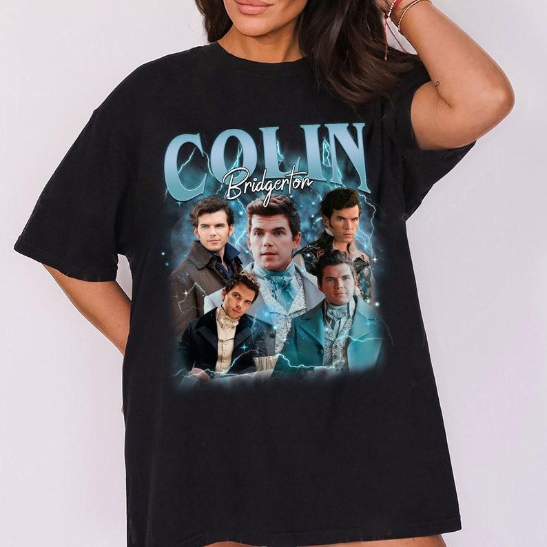 Colin Bridgerton Graphic Tee, Colin Bridgerton Vintage T-Shirt, Colin Bridgerton Movie T-Shirt, Vintage 90s Movie T-Shirt, Actress Movie T-Shirt, Gift