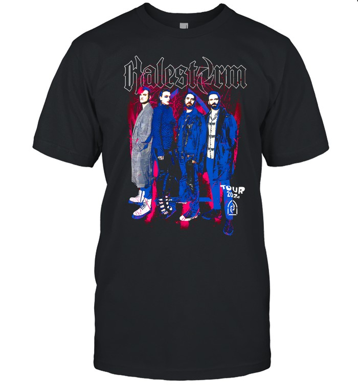 Halestorm Band 2024 Tour Concert Shirt