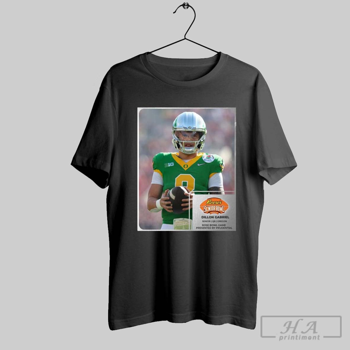 The Reeses Senior Bowl Dillon Gabriel Senior Qb Oregon Rose Bowl Game Presented By Prudential T Shirt Hoodie, Sweatshirt