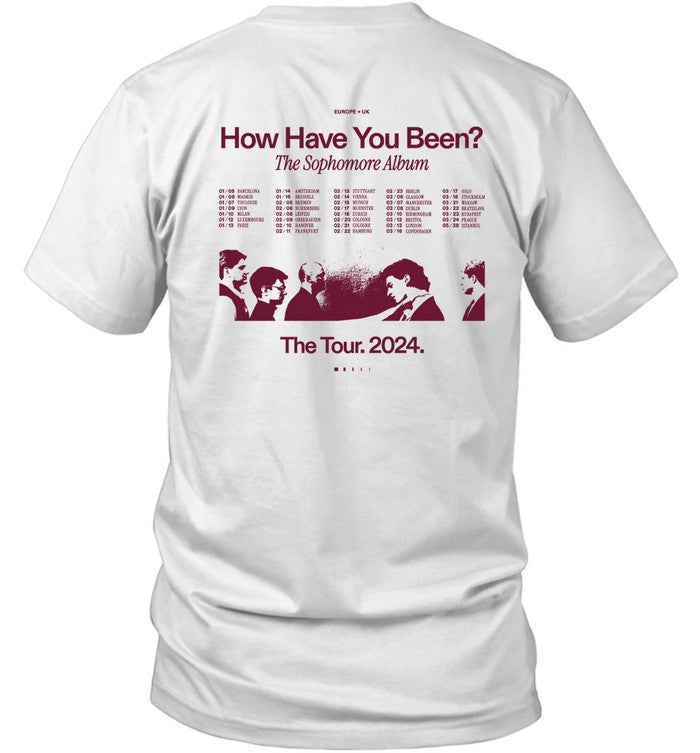 Giant Rooks How Have You Been The Tour 2024 T-Shirts Limited