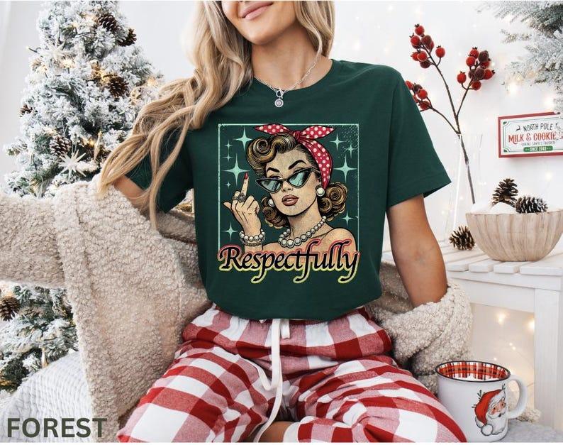 Respectfully Shirt,Retro empowered women feminist shirt,Equal Rights,Social Justice,Human Rights shirt,Girl power shirt,Vintage Women Shirt