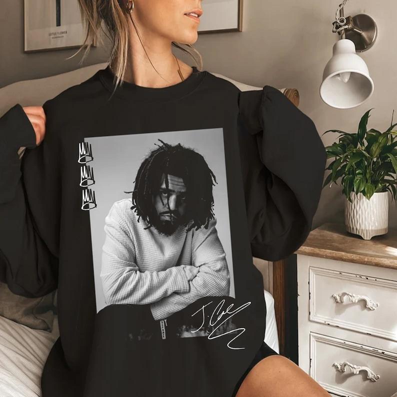 Vintage J Cole Tour 2024 Album 90s Rap Music ShirtRapper Album Vintage Sweatshirt Retro Unisex, Rapper T-Shirt, Tees For Man Woman - Unisex T-Shirt, H