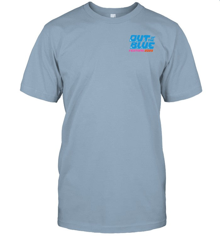 Out Of The Blue Festival Lineup 2025 T Shirt