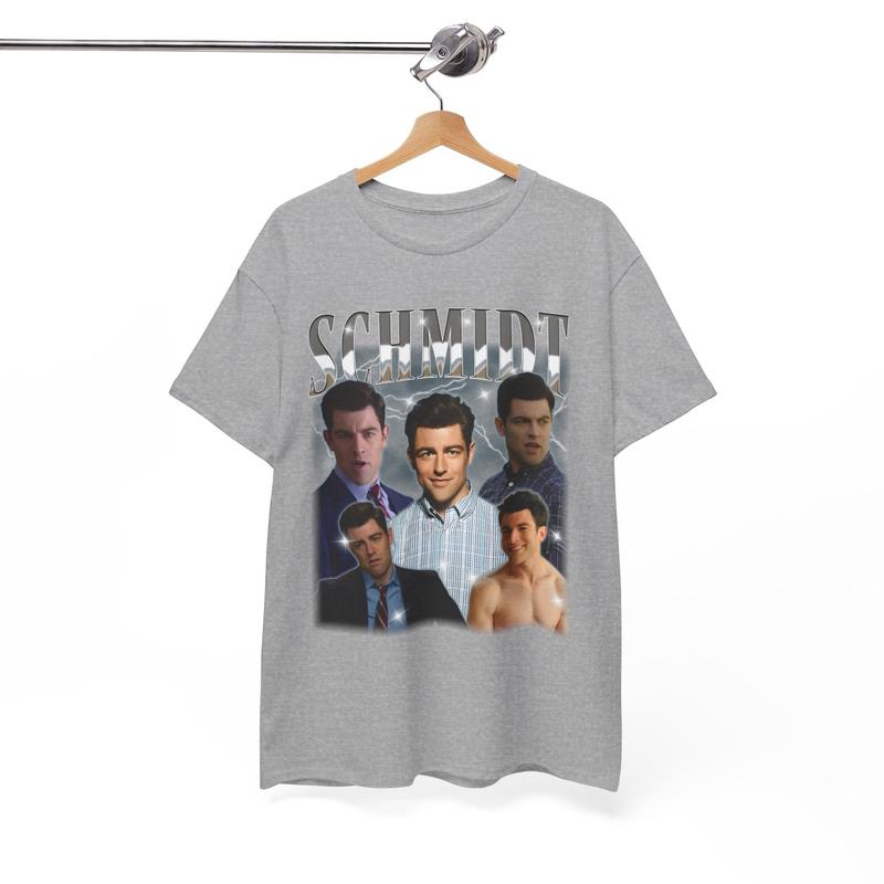 Nick Miller & Winston Schmidt College Retro T-Shirt , Schmidt Shirt, Schmidt Vintage Tshirt,  Tee Top Funny TV Icon Gift, Nick Miller Retro Shirt M3
