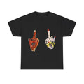 Vintage Middle Finger Y2k 90s Hip-Hop Vibes Heavy Cotton Graphic T-Shirt Tshirt Shirt HipHop Rap Tee Casual Menswear Classic Retro Top Comfy Day Smoot
