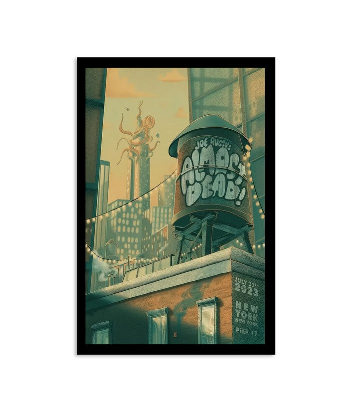 Joe Russo's Almost Dead New York July 27, 2023 Tour Poster