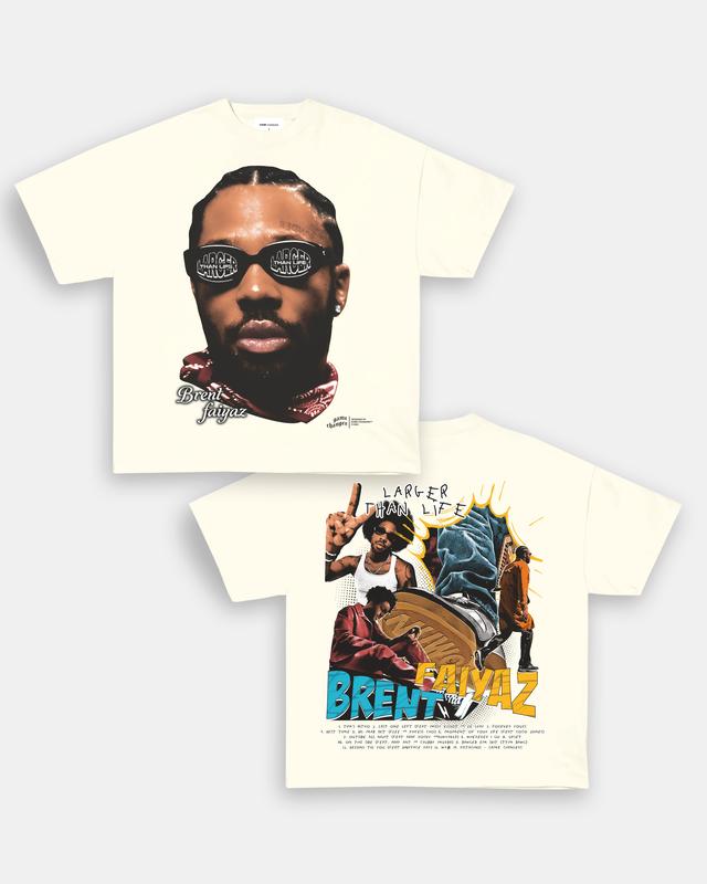 LARGER THAN LIFE TEE - [DS] , Free Shipping, Unisex T-Shirt, Sweatshirt, Tour shirt, Rapper Shirt, Graphic Shirt, big face tee,