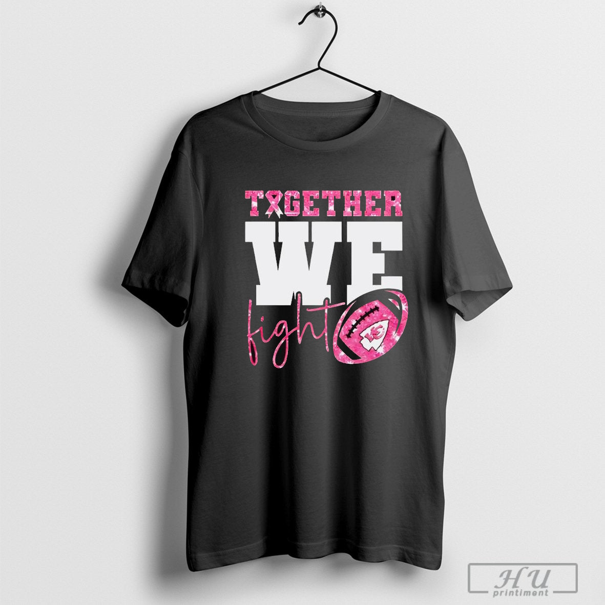 Together We Fight Kansas City Chiefs Breast Cancer Awareness Shirt Hoodie Sweatshirt