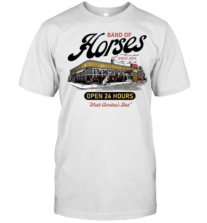 Diner 2024 Tour New Band of Horses T Shirt