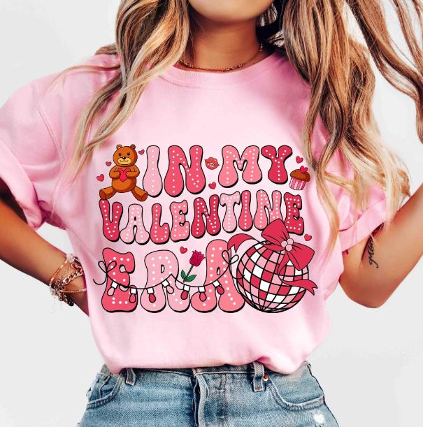 In My Valentine Era TshirtSweatshirtHoodie, Retro Valentine tshirt, Vintage Valentine Fan Shirt