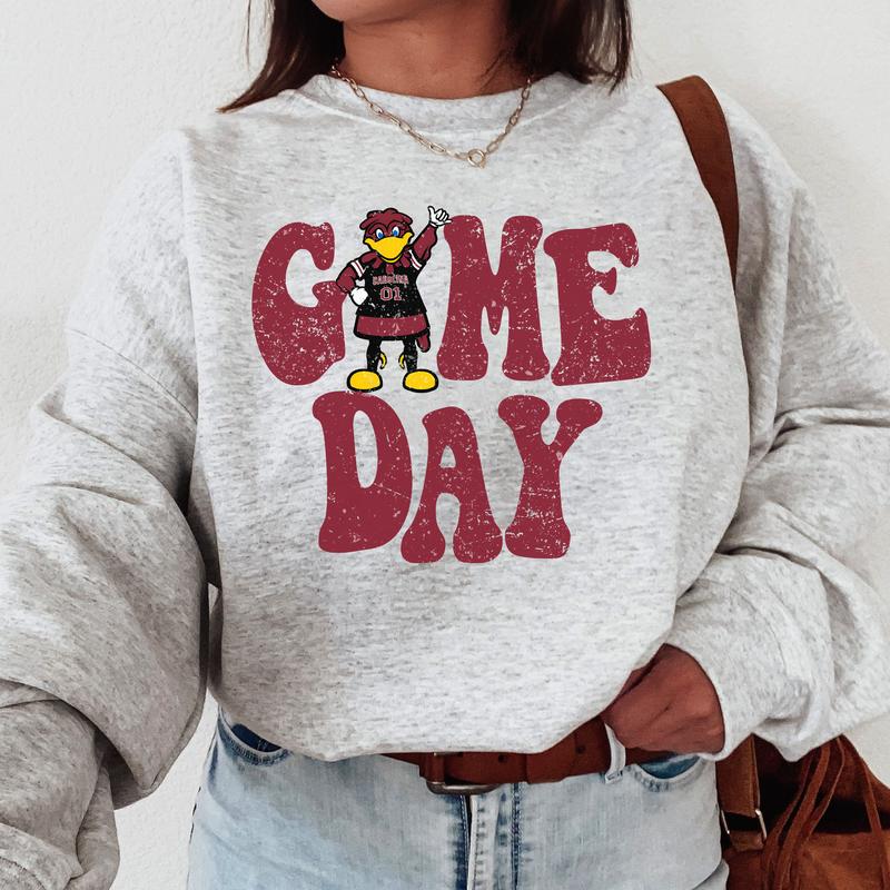 South Carolina Gamecocks Vintage College Game Day Football NCAA Sweatshirt, Vintage Sweatshirt NCAA, Classic Sport Sweatshirt, Gifts For Football Fan Sport