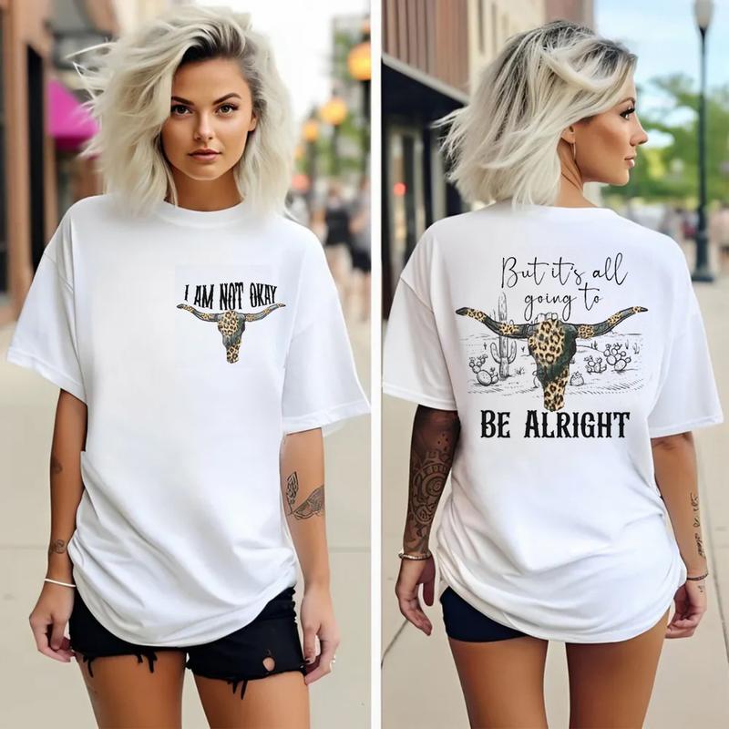 Country Music Top, JeIIy R0ll Both Sides Tee, I Am Not 0kay, Tour Concert Outfit, Unisex Short Sleeve Tee Shirt, Casual Clothing