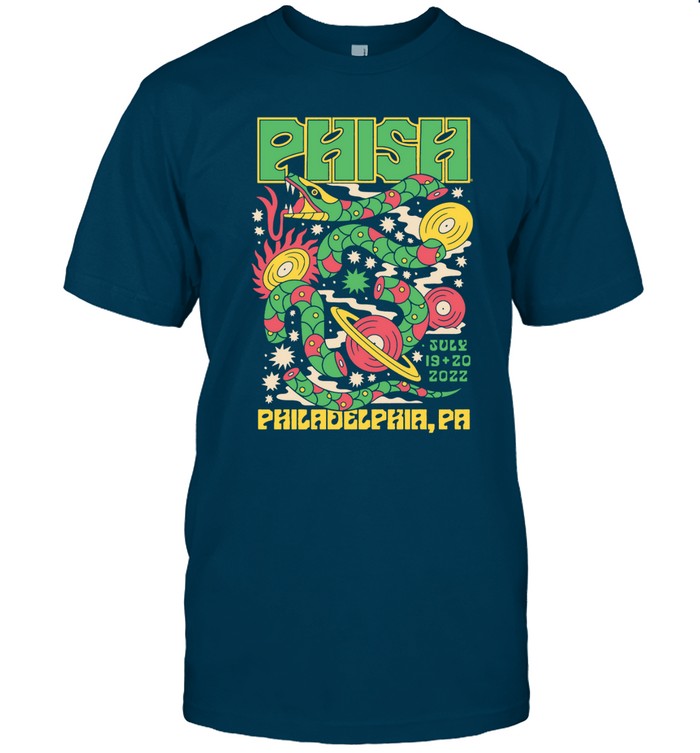 2022 Phish Philadelphia Pa Event T-Shirt