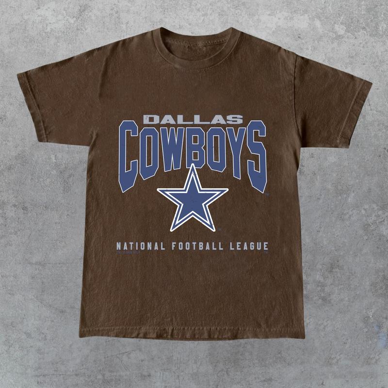 Vintage Cowboys 1995 Dallas - Sport Design Collection - Crewneck Unisex T-shirt, Gift for Her, Gift for Him, Gift for Friend Menswear Top