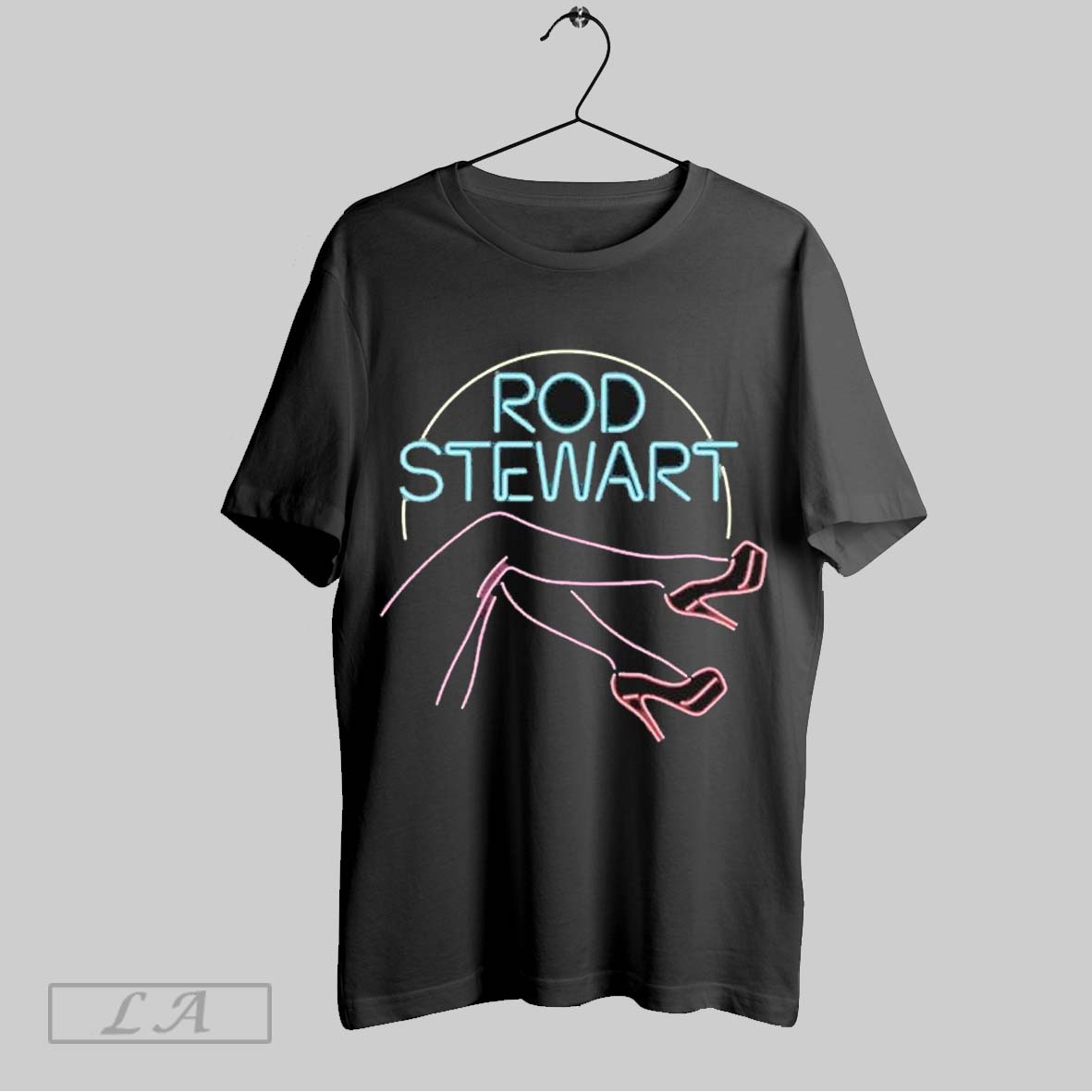 Top Rod Stewart Hot Legs Neon T Shirt Shirt Shirt Hoodie Sweatshirt