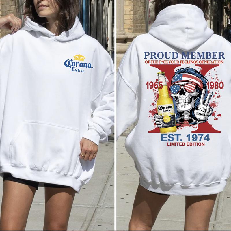 Gen X Proud Member Shirt: Customize, Raised On Hose Water Neglect Vintage Inspired, Funny T-Shirt