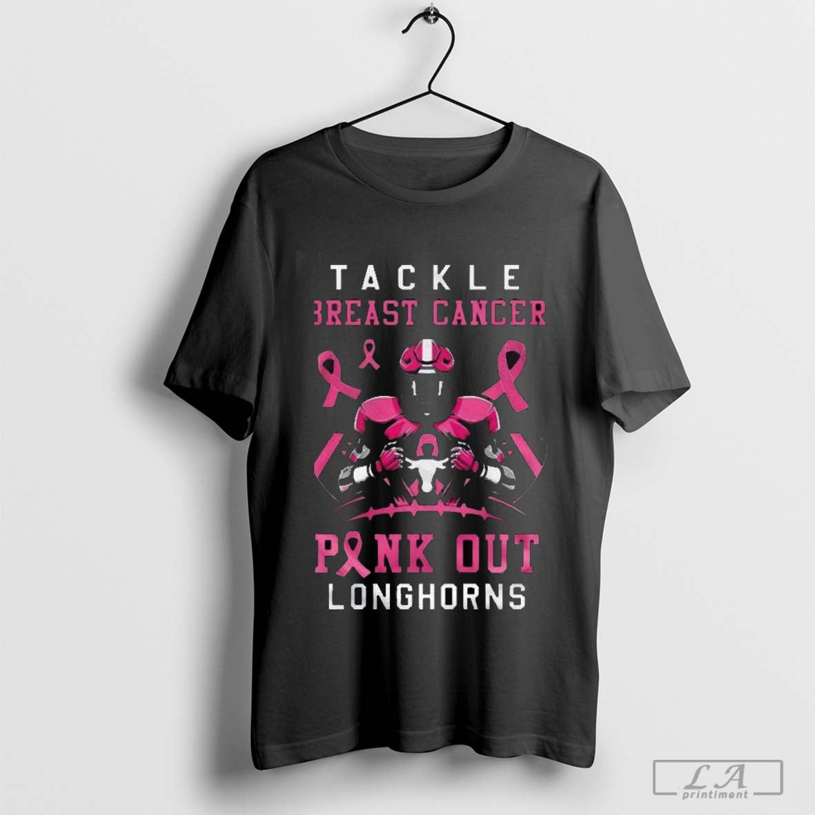 Texas longhorns tackle breast cancer shirt Hoodie, Sweatshirt | TeeSparky.com