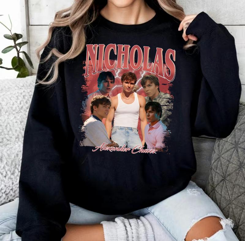 Nicholas Alexander Chavez Vintage Shirt, Nicholas Chavez T-shirt, Nicholas Chavez Fan Tees, Nicholas Retro 90s Sweaters