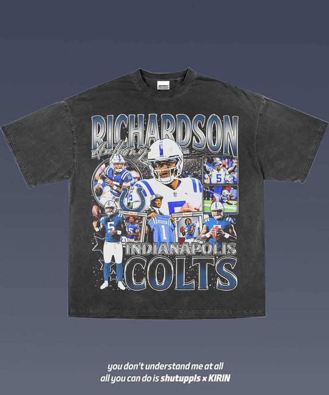 ANTHONY RICHARDSON 1.1 VINTAGE TEE  AMERICAN FOOTBALL  GIFT FOR FAN