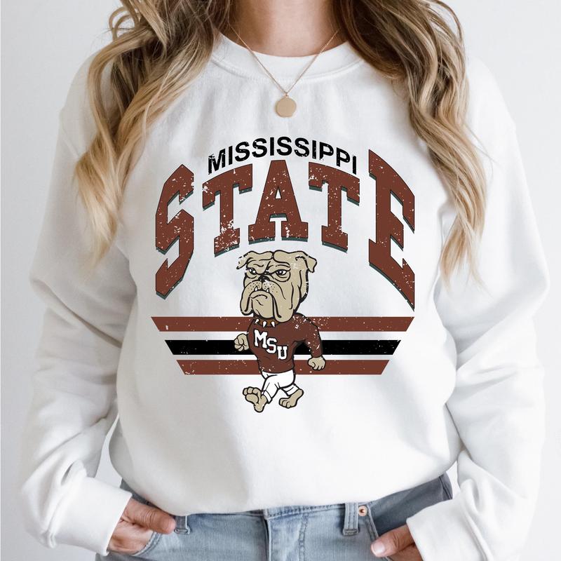 All Team Vintage Football NCAA Sweatshirt White, Vintage Sweatshirt NCAA, Classic Sport Sweatshirt, Gifts For Football Fan Sport