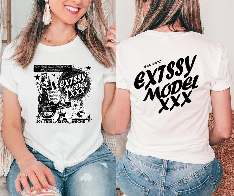 Junior H Extssy Model T-Shirt, $Ad Boyz Tour T-Shirt, Junior H Merch Shirt, Hip Hop Clothes, Vintage 2 Side Unisex Shirt, Junior H Shirt, Shirt, Junio