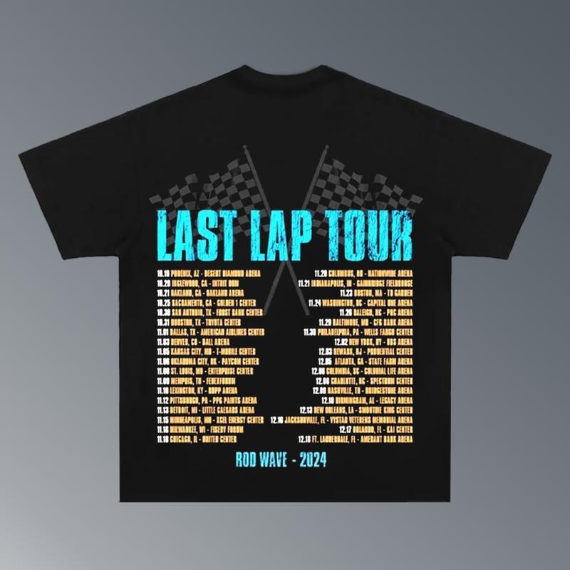 Rod Wave Last Lap Tour Shirt, Rod Wave Last Lap 2024 Tour Music Tee Graphic T-Shirt, Rapper Shirt Rap Tee, Vintage Y2K, Hoodie, Sweatshirt