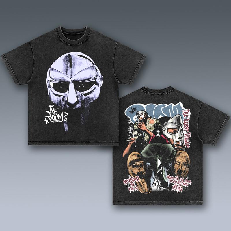 VINTAGE TEE  MF DOOM , Free Shipping, tour 2024 shirt, Hiphop Shirt, Rapper Shirt