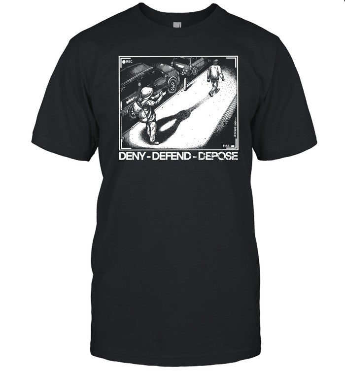 Punk With A Camera Deny Defend Depose Shirt