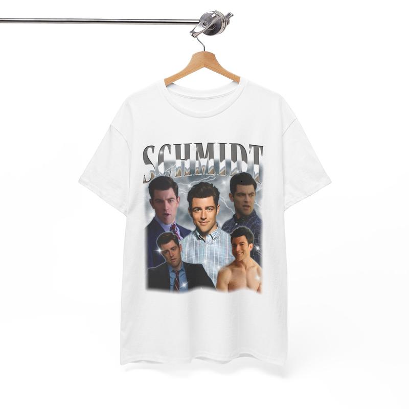 Nick Miller & Winston Schmidt College Retro T-Shirt , Schmidt Shirt, Schmidt Vintage Tshirt,  Tee Top Funny TV Icon Gift, Nick Miller Retro Shirt M3