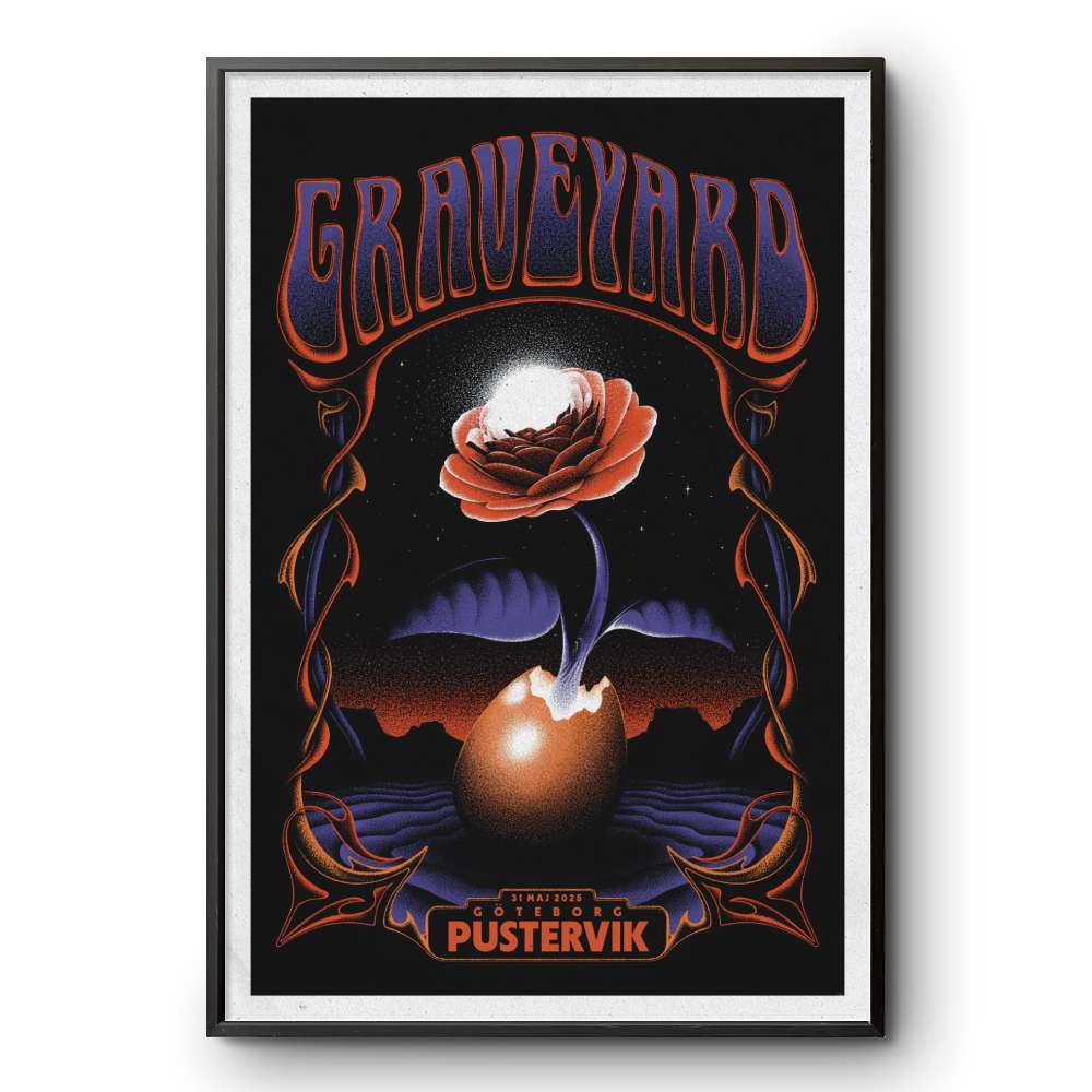 May 31, 2025 Graveyard Pustervik Goteborg Sweden Poster