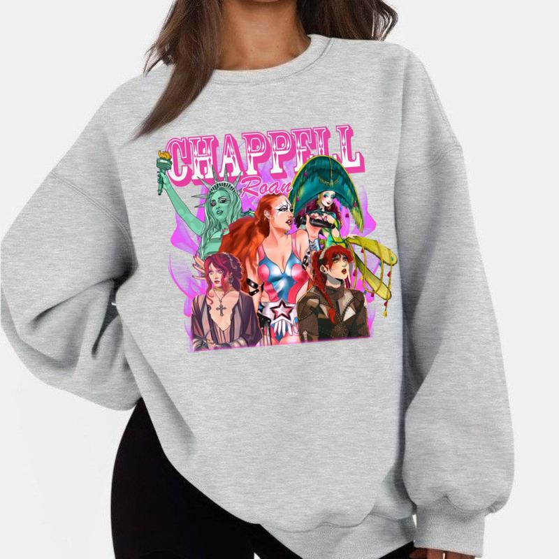 Vintage Chapell Roan Shirt, Chappel Roan Concert T-Shirt Cotton Sweatshirt, Hoodie