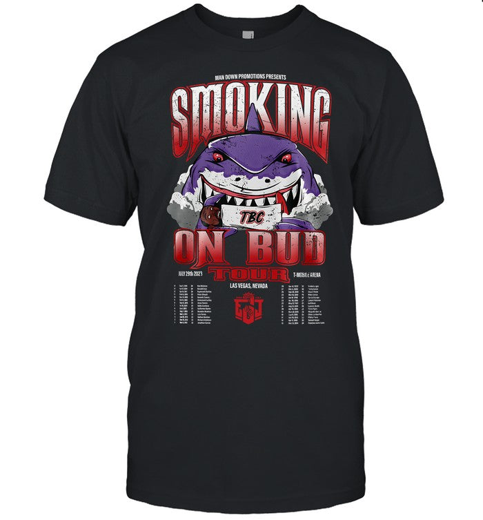 ESJ Smoking On Bud Tour July 29th 2023 Las Vegas, NV Limited Shirt