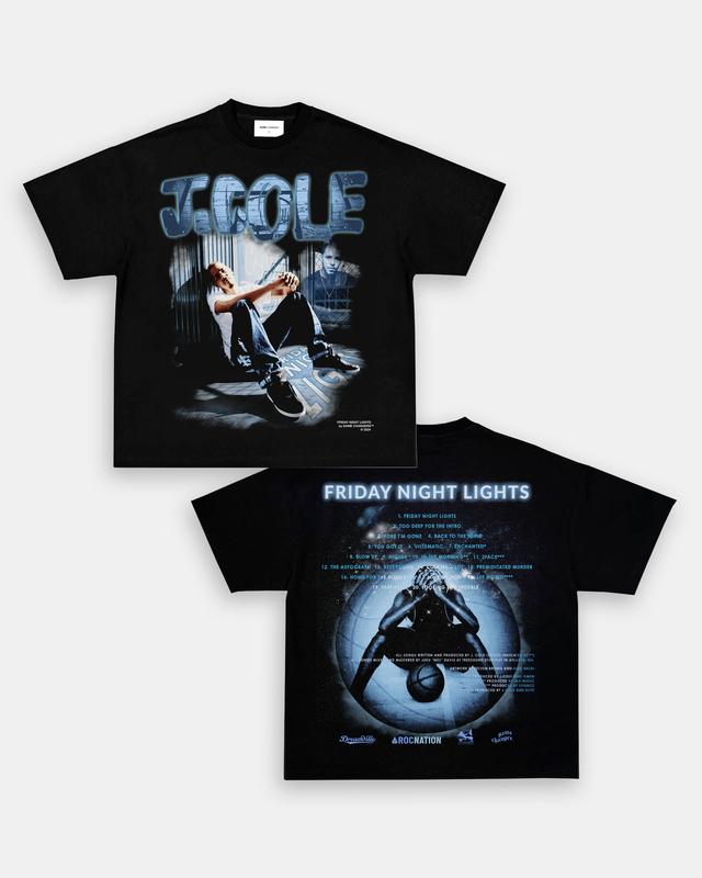 FRIDAY NIGHT LIGHTS TEE - [DS] , Free Shipping, Unisex T-Shirt, Sweatshirt, Tour shirt, Rapper Shirt, Graphic Shirt, big face tee,