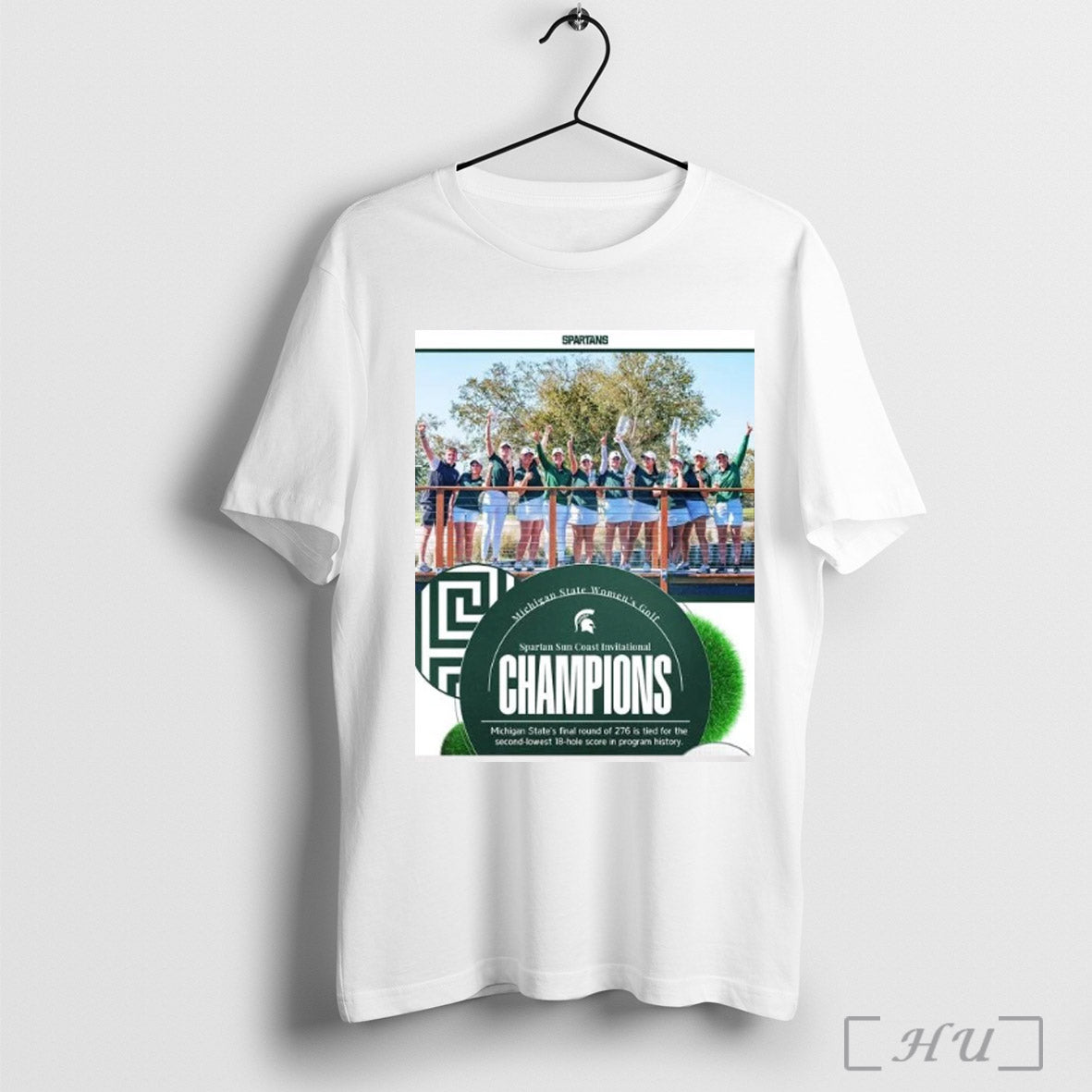 Trendy Michigan State Womens Golf 2025 Spartan Sun Coast Invitational Champions T Shirt Hoodie Sweatshirt | TeeSparky.com
