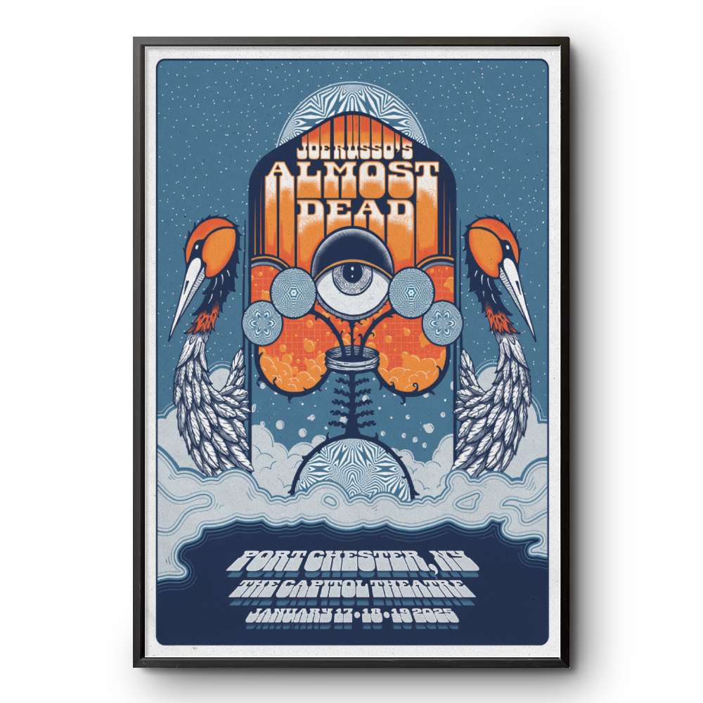 Joe Russo's Almost Dead Capitol Theatre Port Chester Jan 17-18, 2025 Poster