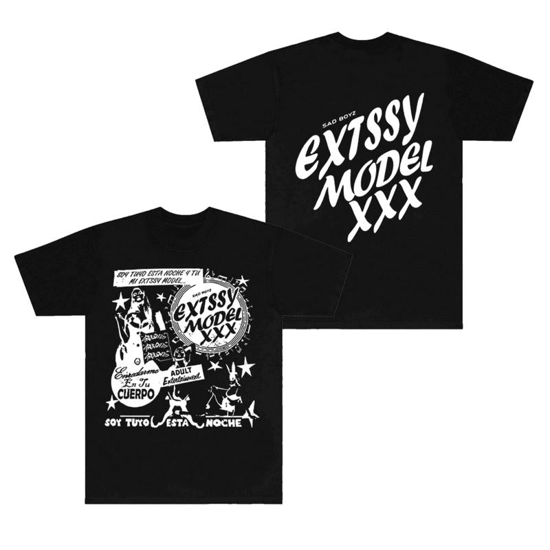 Junior H Extssy Model T-Shirt, $Ad Boyz Tour T-Shirt, Junior H Merch Shirt, Hip Hop Clothes, Vintage 2 Side Unisex Shirt, Junior H Shirt, Shirt, Junio