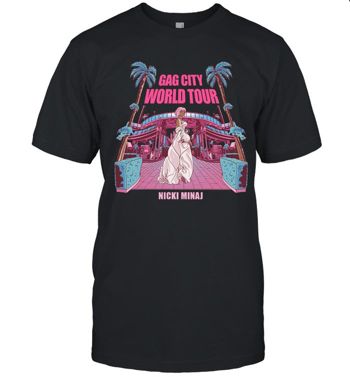 Gag city world Tour Nicki Minaj 2024 New Shirt