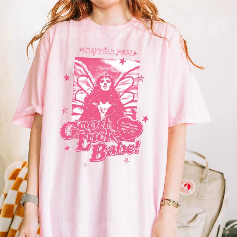 Chappel Good Luck Babee Music T-Shirt Sweatshirt Hoodie, Vintage Shirt